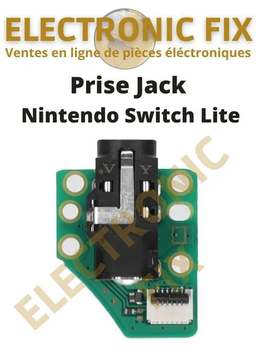 Nintendo Switch Lite prise jack audio 3,5 mm HDH-001