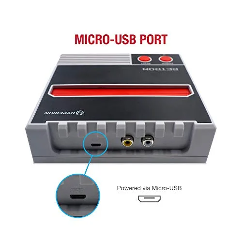 Hyperkin RetroN 1 AV NES Gris image 5