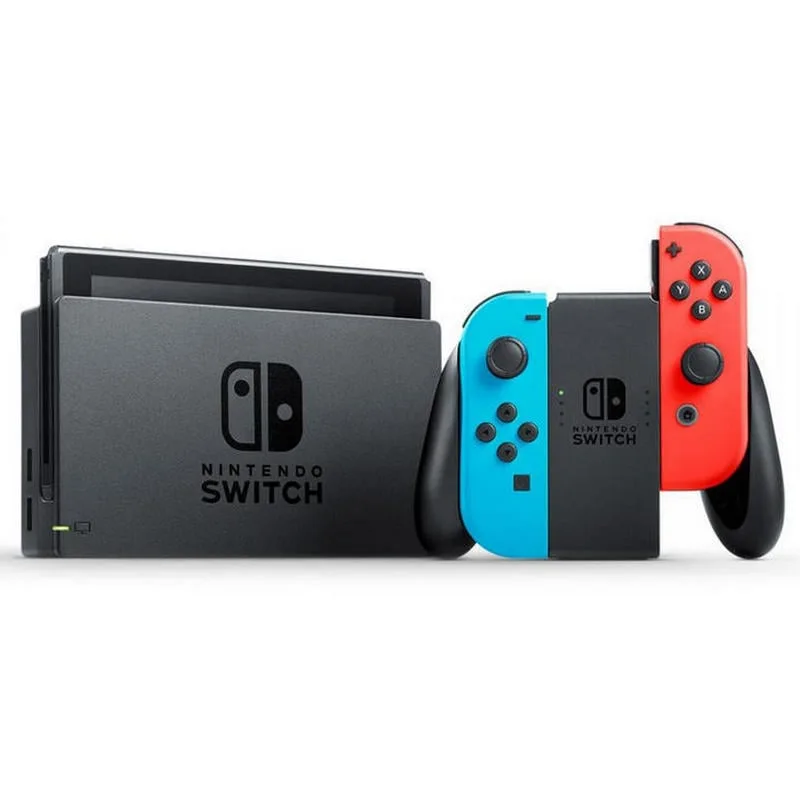 Nintendo Switch Bleu Néon/Rouge Néon