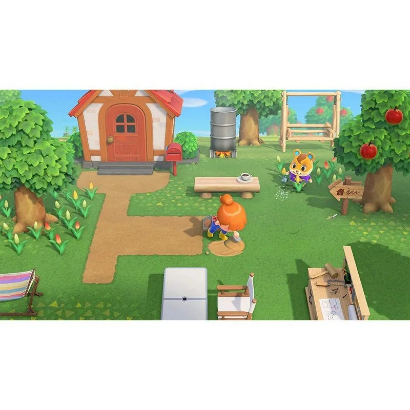 Nintendo Switch Lite Corail + Animal Crossing - vue 3