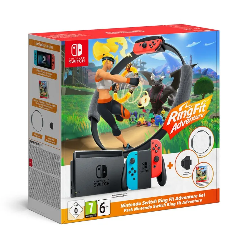 Pack Nintendo Switch + Ring Fit Adventure - vue 2