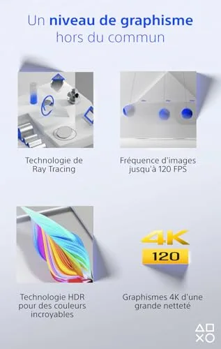 Pack PS5 Standard (avec lecteur CD) : Console PlayStation 5 (Modèle Slim) + Fortnite® Flowering Chaos - vue 5