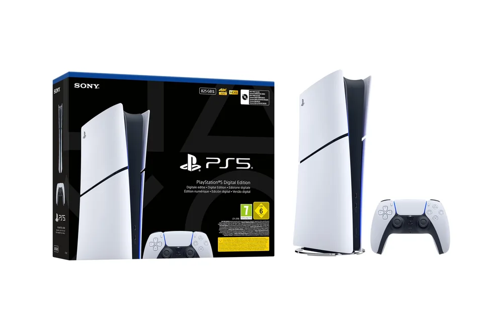 PlayStation 5 Slim Digital Edition - vue 3