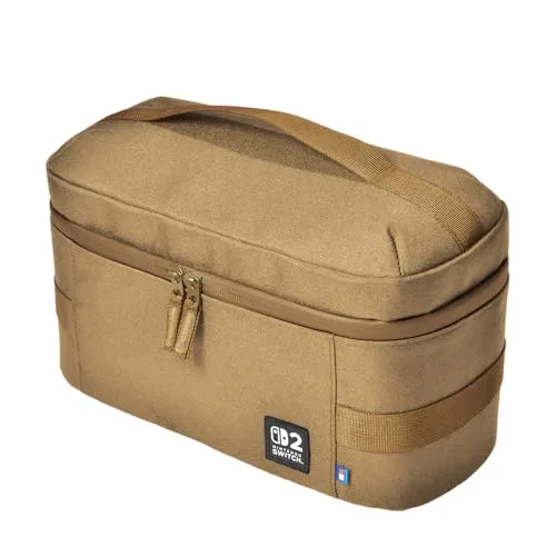 Sac Compact - Nintendo Switch 2 - Hori - Transport et rangement console dock et accessoires - Sable - vue 2