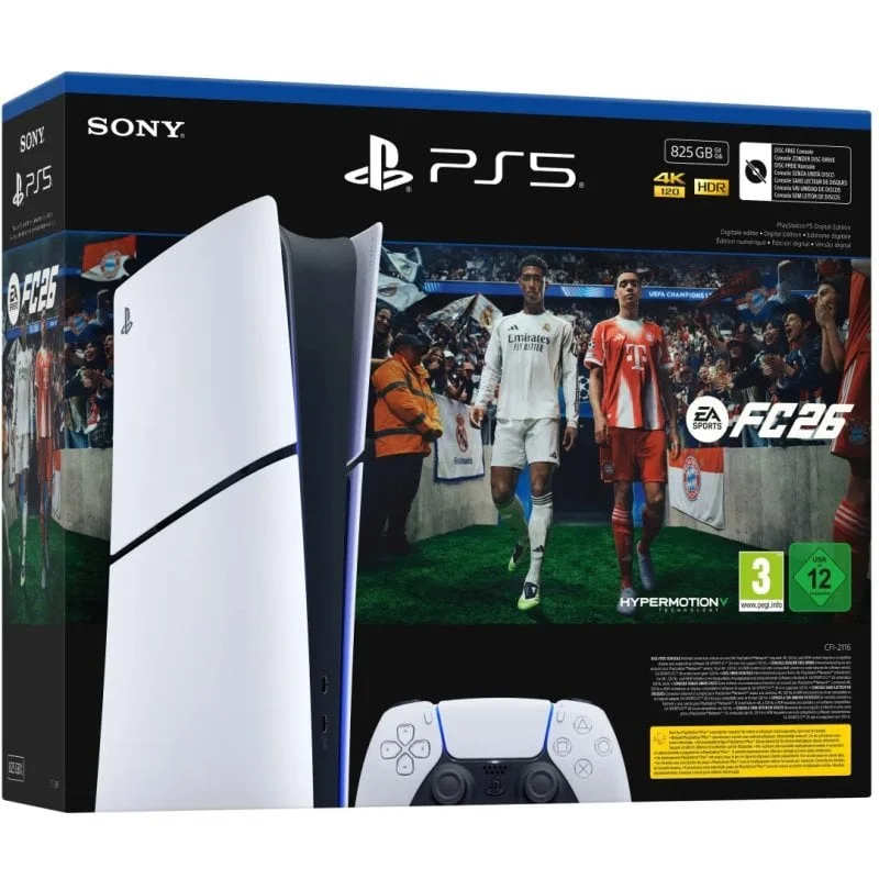 Sony PlayStation 5 Digital Slim + EA FC 26