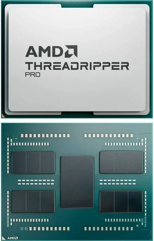 AMD Ryzen Threadripper PRO 7995WX 2,5/5,1 GHz - vue 3