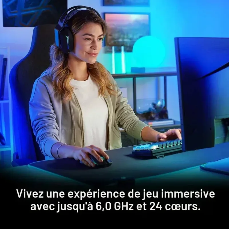 Core i9-14900K, 3,2 GHz (5,6 GHz Turbo Boost) socket 1700 processeur - vue 5