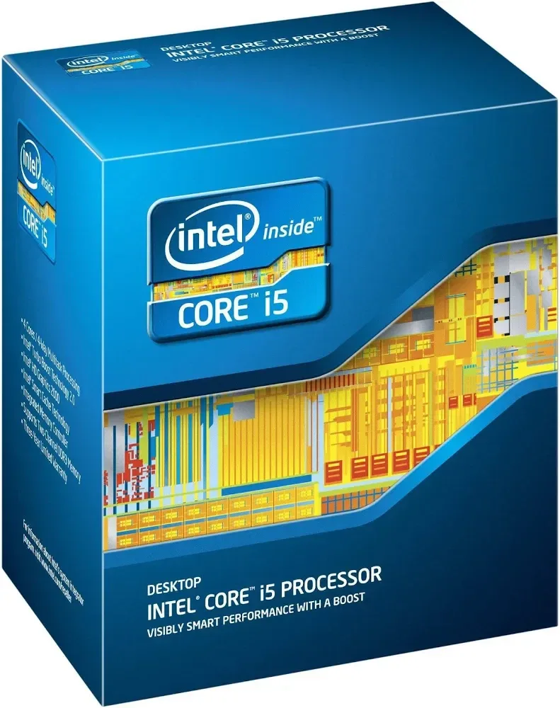 Intel - Processeur - 1 x Intel Core i5 2500 3.3 GHz - LGA1155 Socket - L3 6 Mo - Box - processeur vue principale