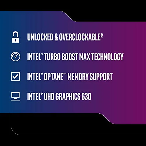 Intel Core i7-9700K processeur 36 GHz Boîte 12 Mo Smart Cache - vue 4