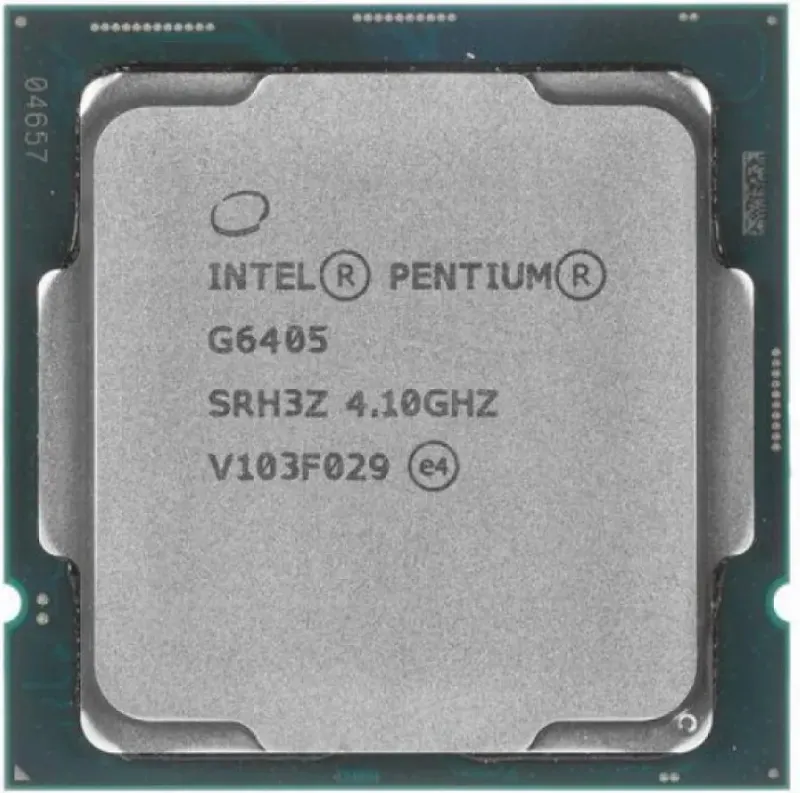 Intel Pentium Gold G6405 processeur 4,1 GHz 4 Mo Smart Cache Boîte - vue 2
