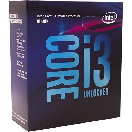 Intel Core i3-8350K 4 cœurs 4,0 GHz LGA 1151