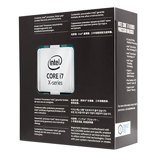 INTEL Processeur Core i7-7740X X-series - Socket LGA2066 - 8Mo Cache - Jusquà 4.50 GHz - vue 3