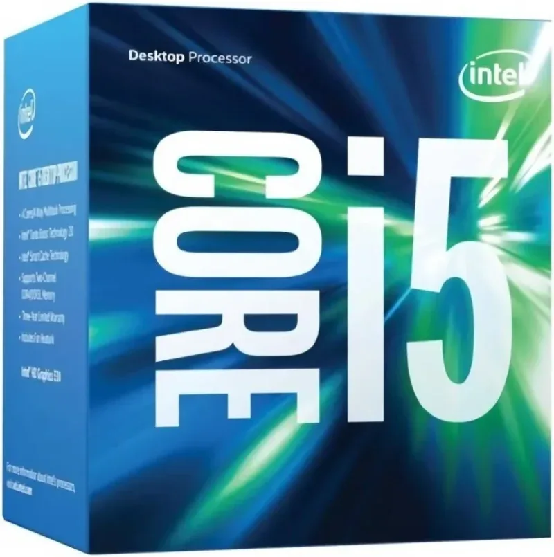 Intel Skylake Processeur Core i5-6500 / 3.2 GHz (Turbo Boost 3.6 GHz) 4 coeurs 6Mo Cache Socket Socket 1151 (BX80662I56500)