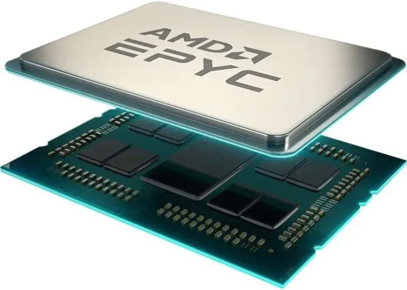 Processeur AMD EPYC 7543P 32 Cœurs 2,8 GHz Base 3,7 GHz Turbo Boîte - vue 4