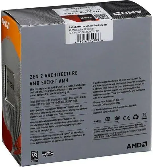 Processeur AMD Ryzen 5 3600 3,6 GHz Socket AM4 - vue 5