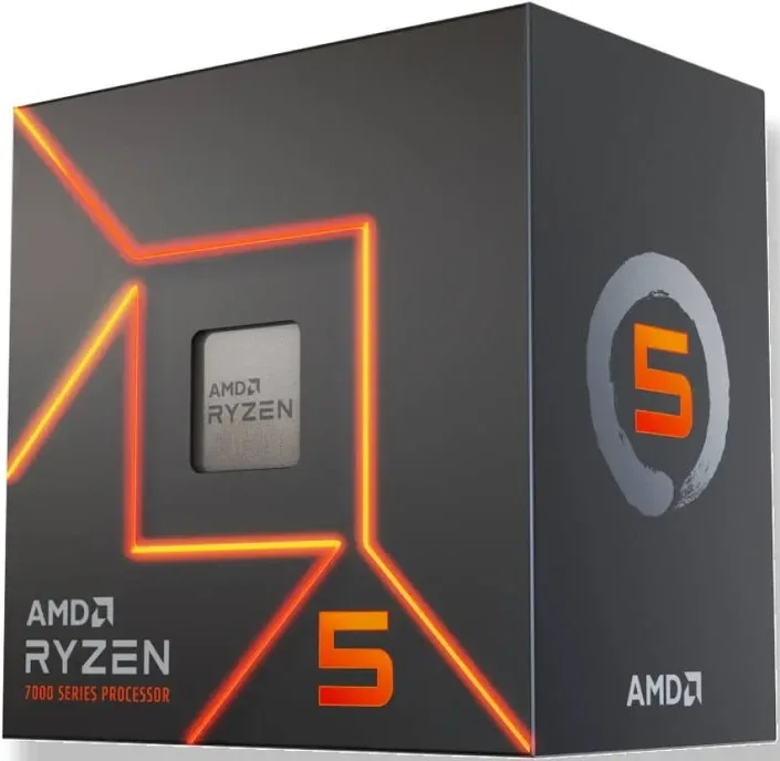 Processeur AMD Ryzen 5 7500X3D 6 coeurs 4,0 GHz 4,5 GHz Turbo 3D V-Cache Socket AM5 Boîte - vue 2