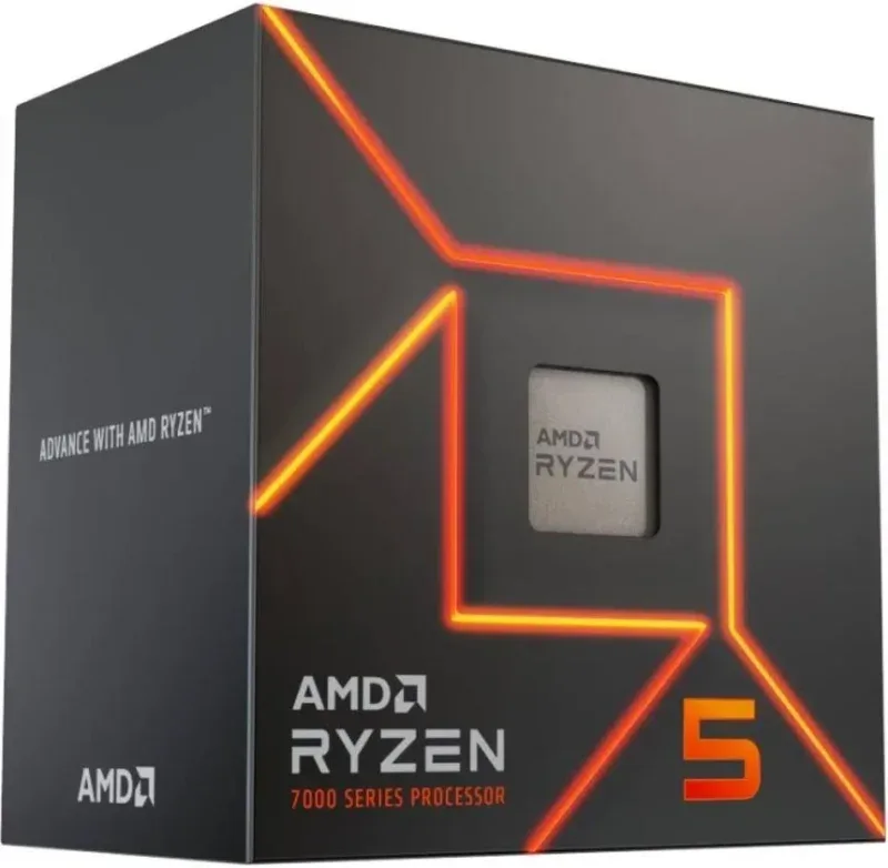 Processeur AMD Ryzen 5 7600X3D 4,1 GHz 96 Mo L3 Socket AM5 - vue 4