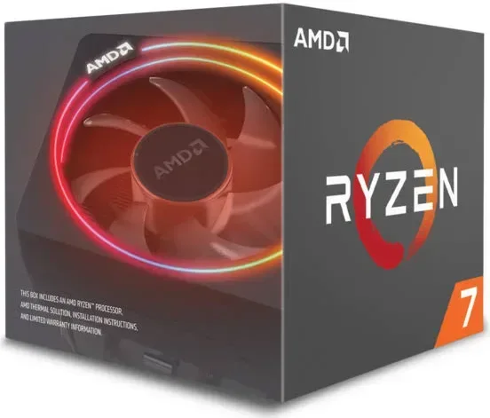 Processeur AMD Ryzen 7 2700 4,1 GHz - vue 2