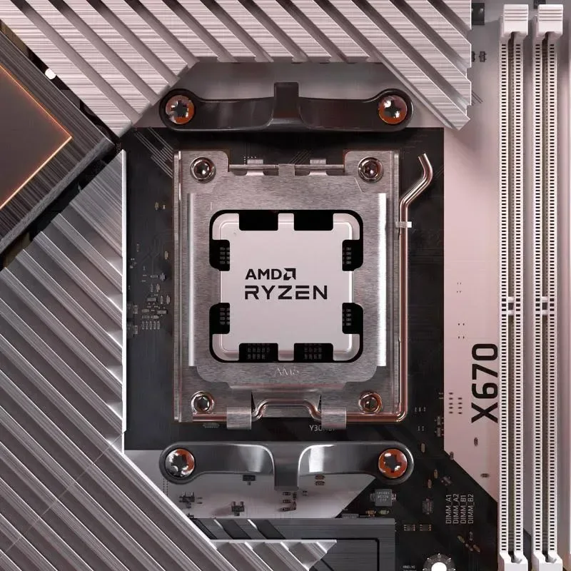 Processeur AMD Ryzen 7 7800X3D 8 Cœurs 4,2 GHz Base 5,0 GHz Turbo Cache 3D V-Cache - vue 3