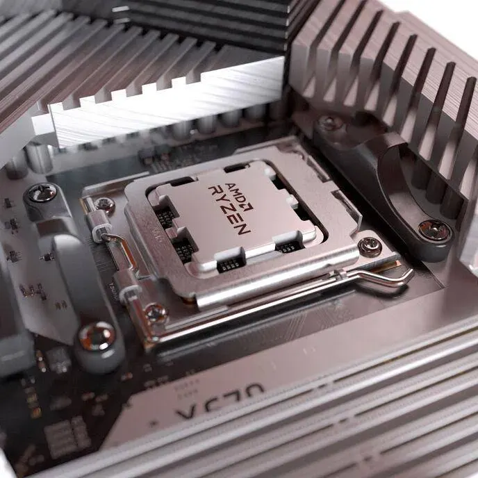 Processeur AMD Ryzen 7 9800X3D 8 Cœurs 4,7 GHz Base 5,2 GHz Turbo 96 Mo 3D V-Cache Overclocking PCIe 5.0 DDR5 Radeon Graphics - vue 5