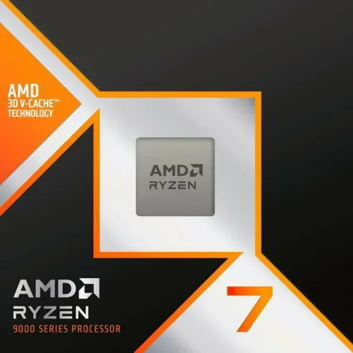 Processeur AMD Ryzen 7 9850X3D 8 Cœurs 4,7 GHz Base 5,6 GHz Turbo Cache 96 Mo Graphiques intégrés - vue 4