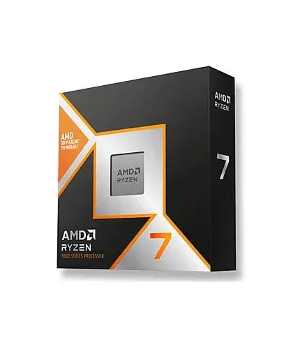 Processeur AMD Ryzen 7 9850X3D 8 Cœurs 4,7 GHz Base 5,6 GHz Turbo Cache 96 Mo Graphiques intégrés