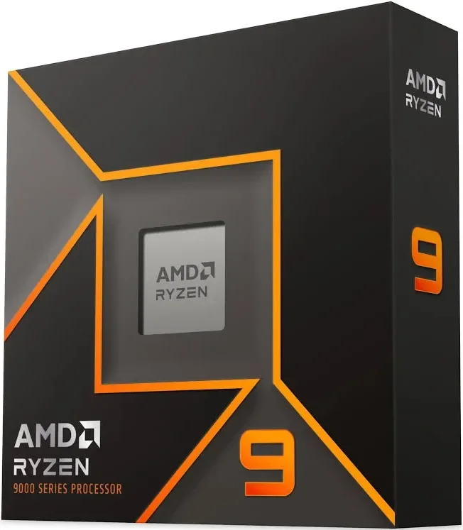 Processeur AMD Ryzen 9 9900X 12 cœurs 4,4 GHz Base 5,6 GHz Turbo Zen 5 Overclocking - vue 2