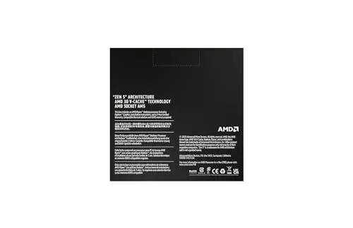 Processeur - AMD - Ryzen™ 9 9950X3D2 - 16 Cœurs - 32 Threads - Fréquence boost jusquà 560 GHz - vue 5