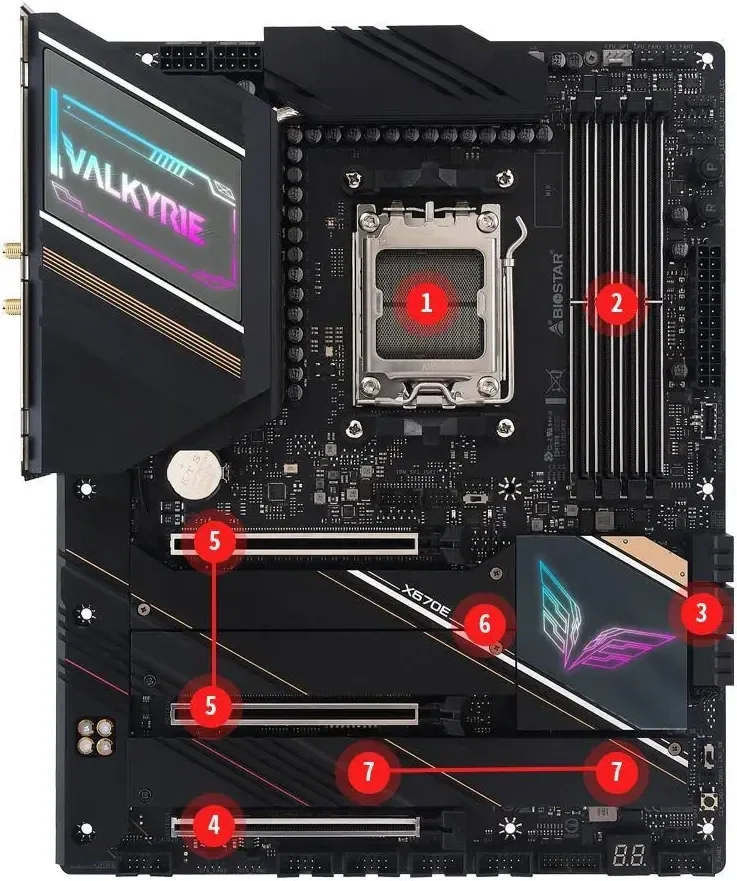 Processeur AMD Ryzen 9 PRO 7945 12 Cœurs 3,7 GHz 5,4 GHz Graphiques intégrés - vue 3