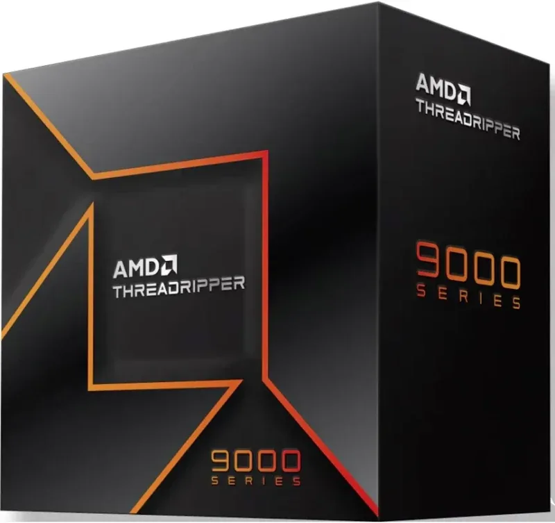 Processeur AMD Ryzen Threadripper 9960X 24 cœurs 4,2 GHz base 5,4 GHz turbo Socket sTR5