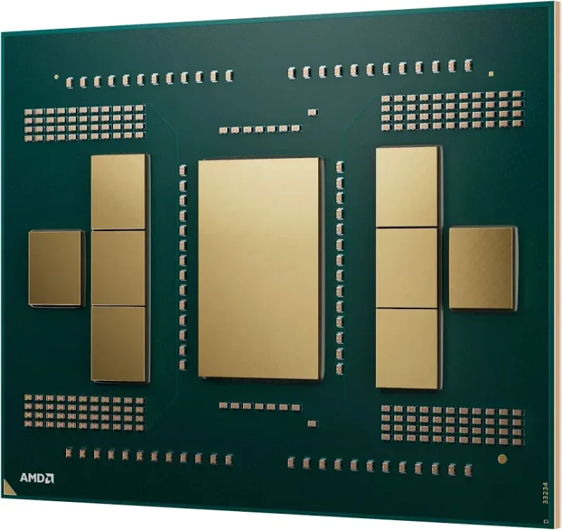 Processeur AMD Ryzen Threadripper 9970X 32 coeurs 4 GHz Base 5,4 GHz Turbo DDR5 Quad Channel - vue 5