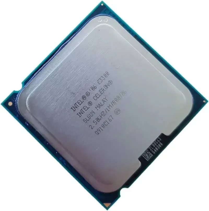 Processeur Intel Celeron E3300 2.50GHz SLGU4 LGA775 1Mo - processeur vue principale