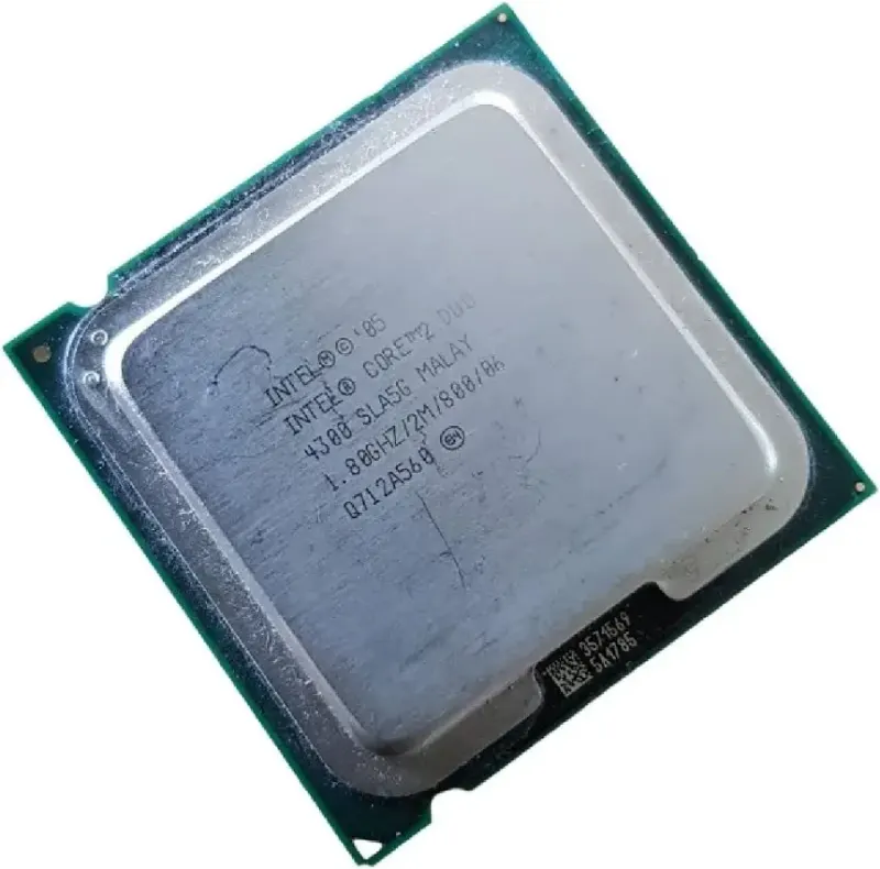 Processeur Intel Core 2 Duo E4300 1.80GHz SLA5G LGA775 2Mo - processeur vue principale