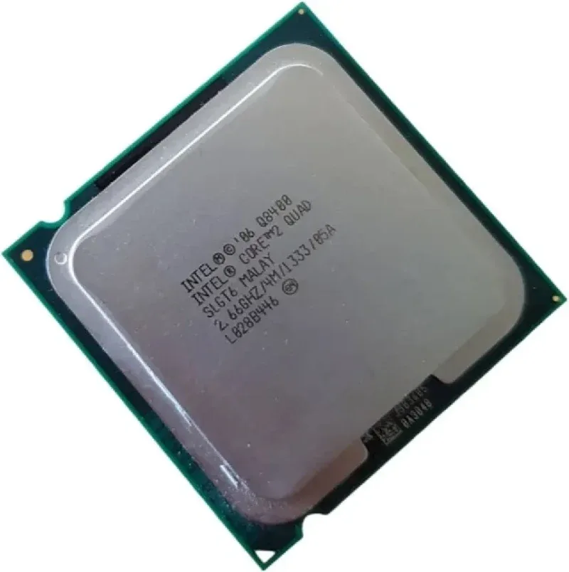 Processeur Intel Core 2 Quad Q8400 2.66GHz SLGT6 LGA775 FCLGA775 4Mo - processeur vue principale
