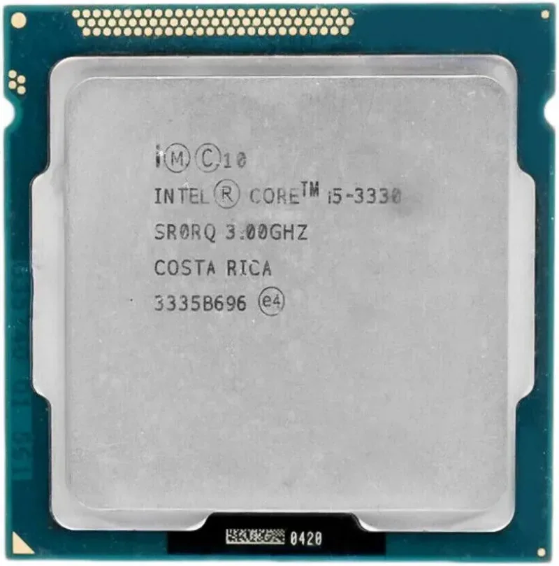 Processeur Intel Core I5-3330 3GHz SR0RQ FCLGA1155 6Mo