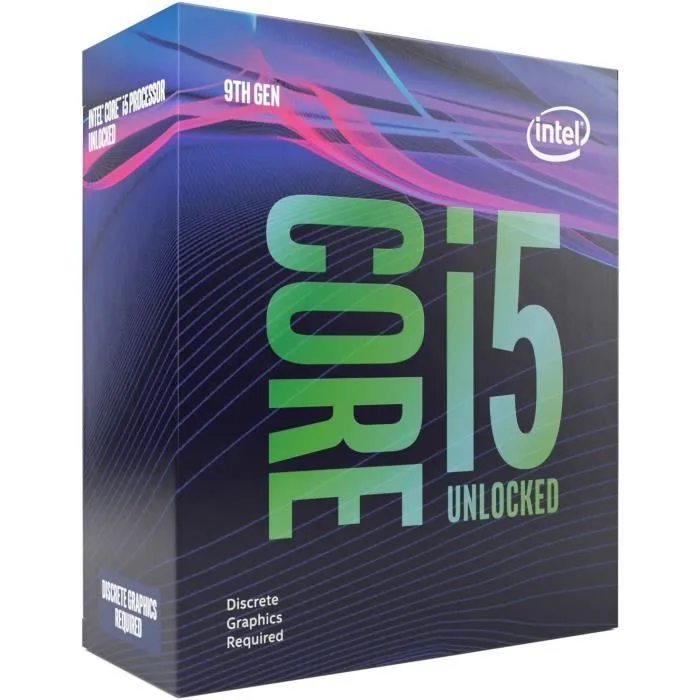 Intel Core i5-9600KF 6 cœurs 4,6 GHz