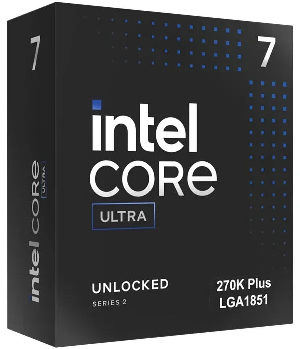 Processeur Intel Core Ultra 7 270K Plus 24 Cœurs 3,9 GHz 5,5 GHz PCIe 5.0 DDR5