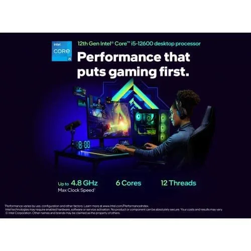 Processeur Intel i5-12600 - INTEL - Core i5 - 12 coeurs - 36 GHz - 8 Mo de cache - vue 6