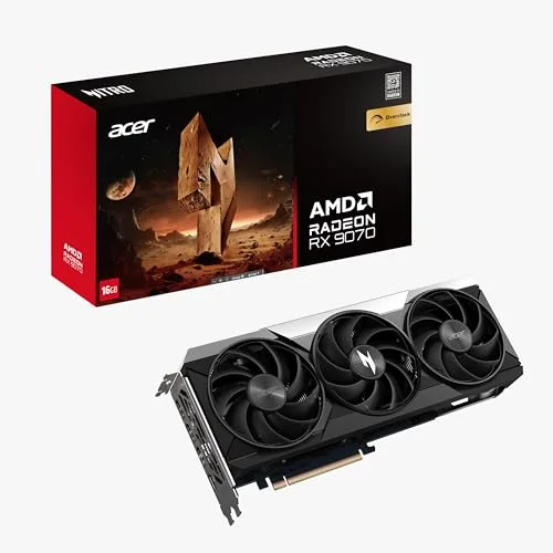 Carte graphique Acer Nitro AMD Radeon RX 9070 OC 16 Go GDDR6 HDMI 2.1