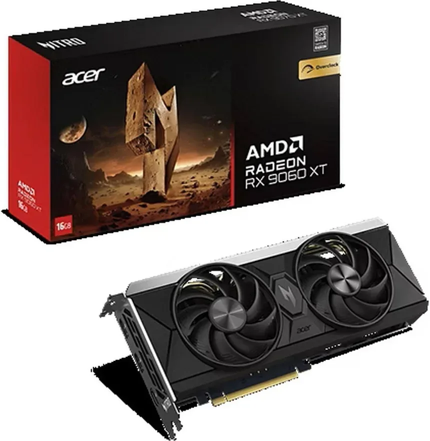 Acer Nitro Radeon RX 9060 XT OC 16GB - GDDR6 HDMI/Dual-DisplayPort image 4