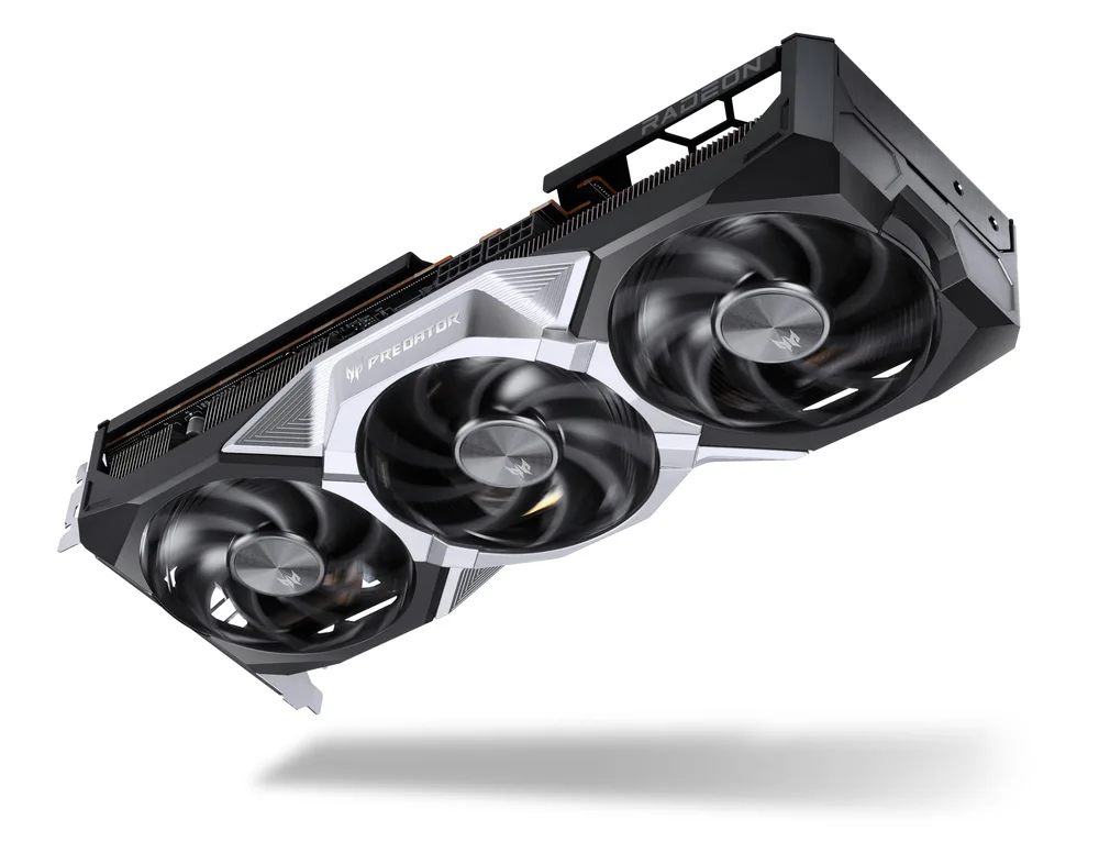 Acer Predator BiFrost Radeon RX 9070 OC 16GB GDDR6 PCIe 5.0 Tri-Fan image 3
