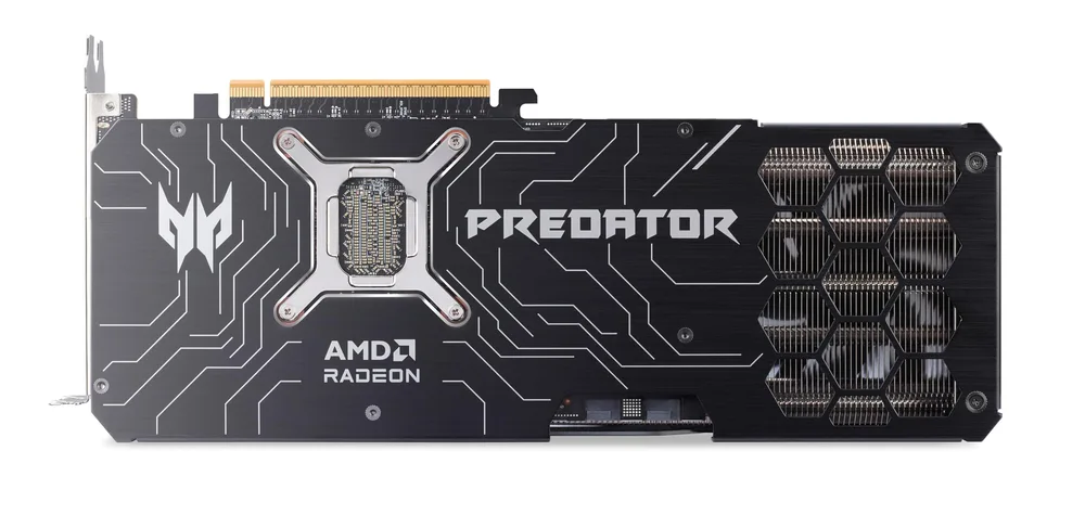 Acer Predator BiFrost Radeon RX 9070 OC 16GB GDDR6 PCIe 5.0 Tri-Fan image 4