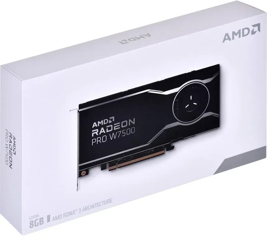 AMD AMD Radeon Pro W7500 8 Go GDDR6 image 2