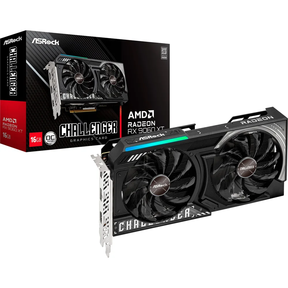 ASRock AMD Radeon RX 9060 XT Challenger 16GB OC Overclocking image 3