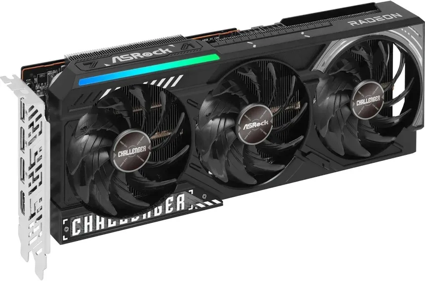 ASRock AMD Radeon Rx 9070 Challenger de 16 Go d'Asrock image 2