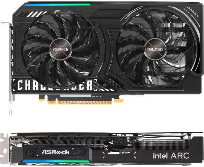 ASRock Arc B570 10 Go GDDR6 double ventilateur RGB OC image 2