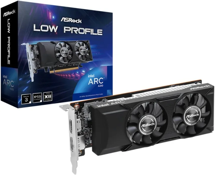 ASRock Intel Arc A310 4GB GDDR6 Low Profile image 4