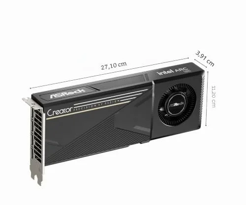 Asrock Intel Arc Pro B70 32gb Gddr6 Blower Grafikkarte Pcie 5.0 F?r Profis image 1