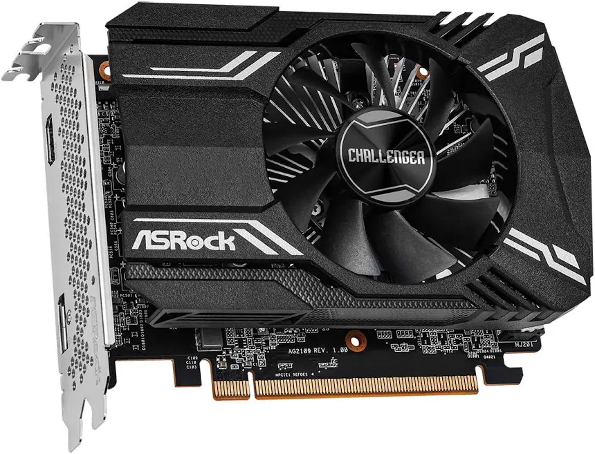 ASRock Radeon Rx 6400 Challenger Itx 4 Go image 2