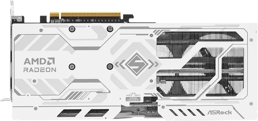 ASRock Radeon RX 9060 XT Steel Legend 16GB GDDR6 PCIe 5.0 OC image 4